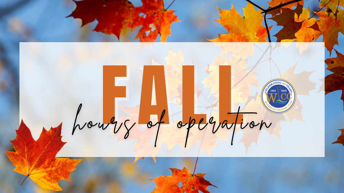 Waterloo Fall Hours 2025