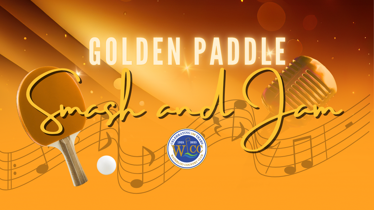 Waterloo Golden Paddle Smash and Jam
