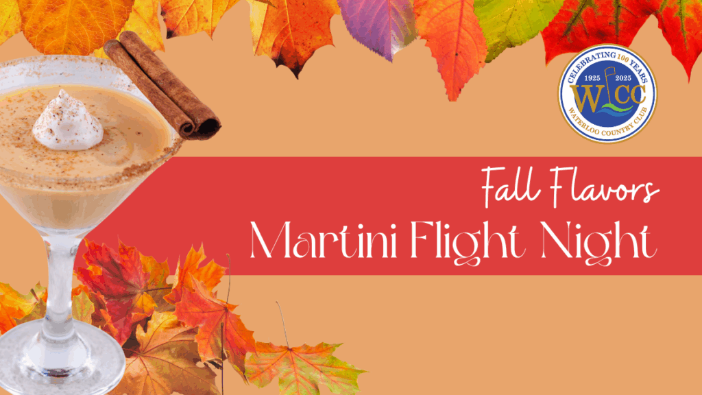 Fall Flavors Martini Flight Night